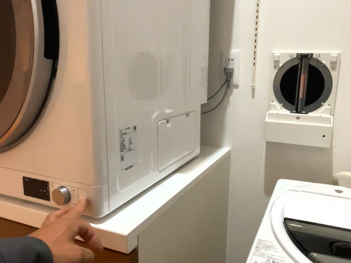 乾太くんと連動給気口の設置位置関係